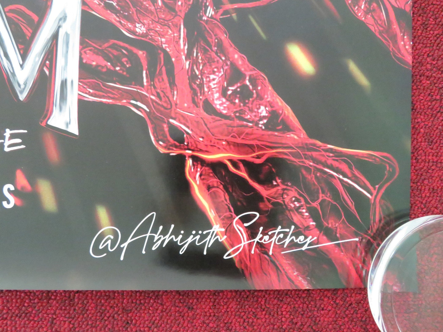 VENOM: LET THERE BE CARNAGE - B IMAX US ONE SHEET ROLLED POSTER TOM HARDY 2021 Movie posters