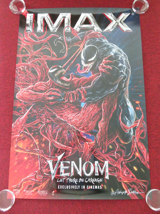 VENOM: LET THERE BE CARNAGE - B IMAX US ONE SHEET ROLLED POSTER TOM HARDY 2021 Movie posters