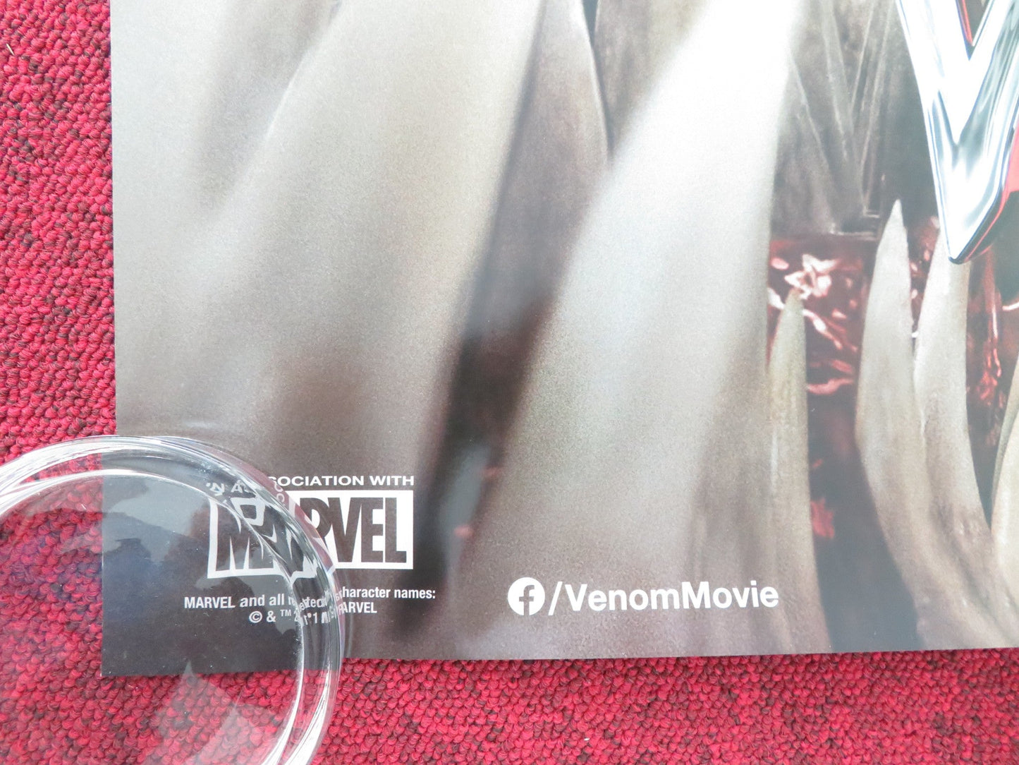 VENOM: LET THERE BE CARNAGE US ONE SHEET ROLLED POSTER TOM HARDY HARRELSON 2021 Movie posters