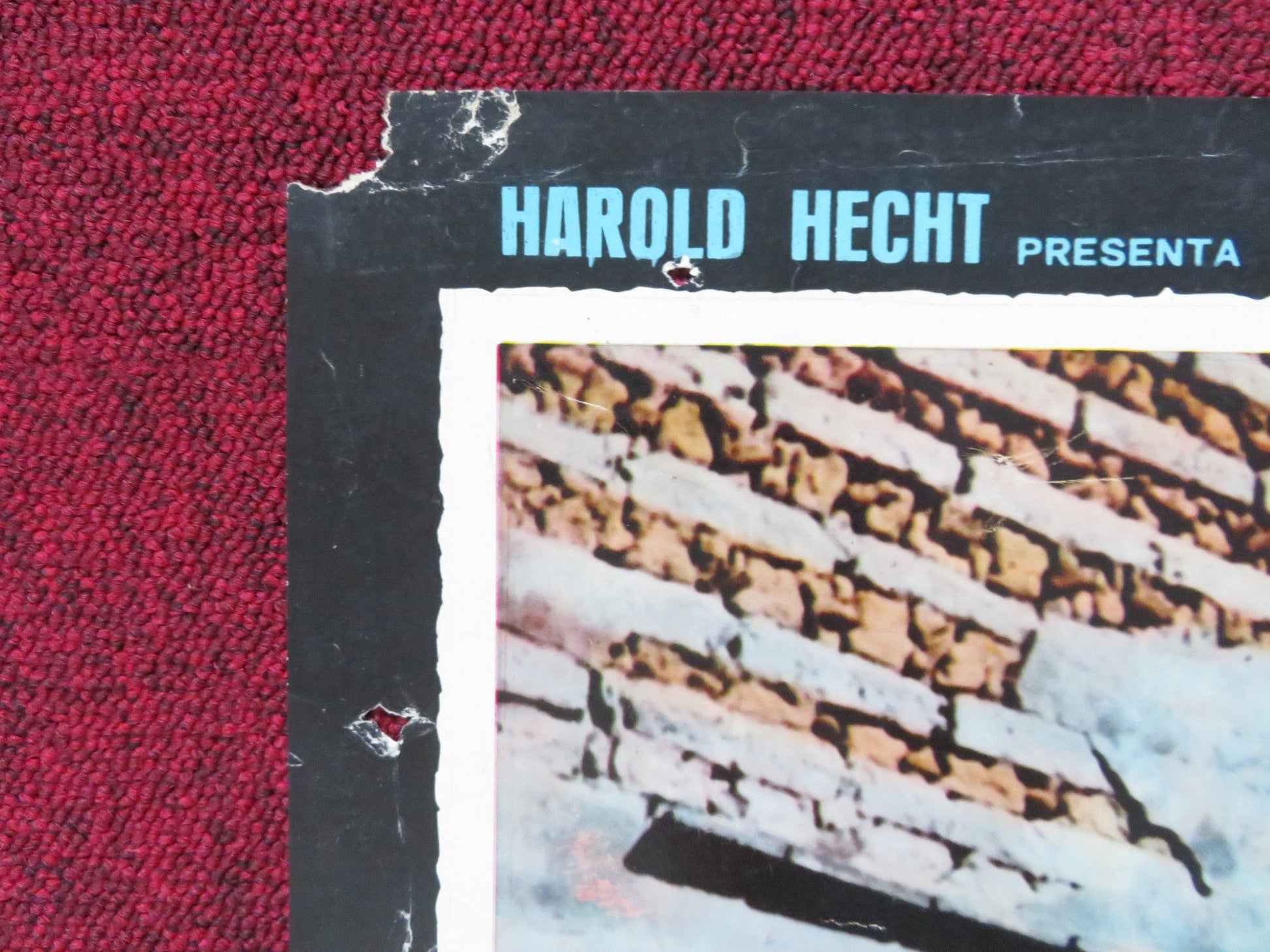 VERA CRUZ - A ITALIAN FOTOBUSTA POSTER GARY COOPER BURT LANCASTER R1970s Rendezvous Cinema Movie posters