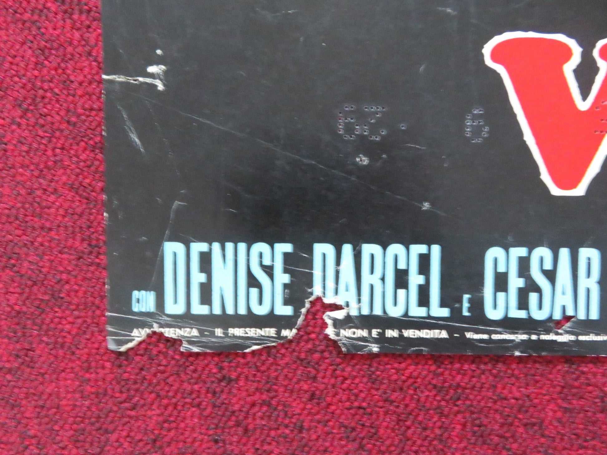 VERA CRUZ - A ITALIAN FOTOBUSTA POSTER GARY COOPER BURT LANCASTER R1970s Rendezvous Cinema Movie posters