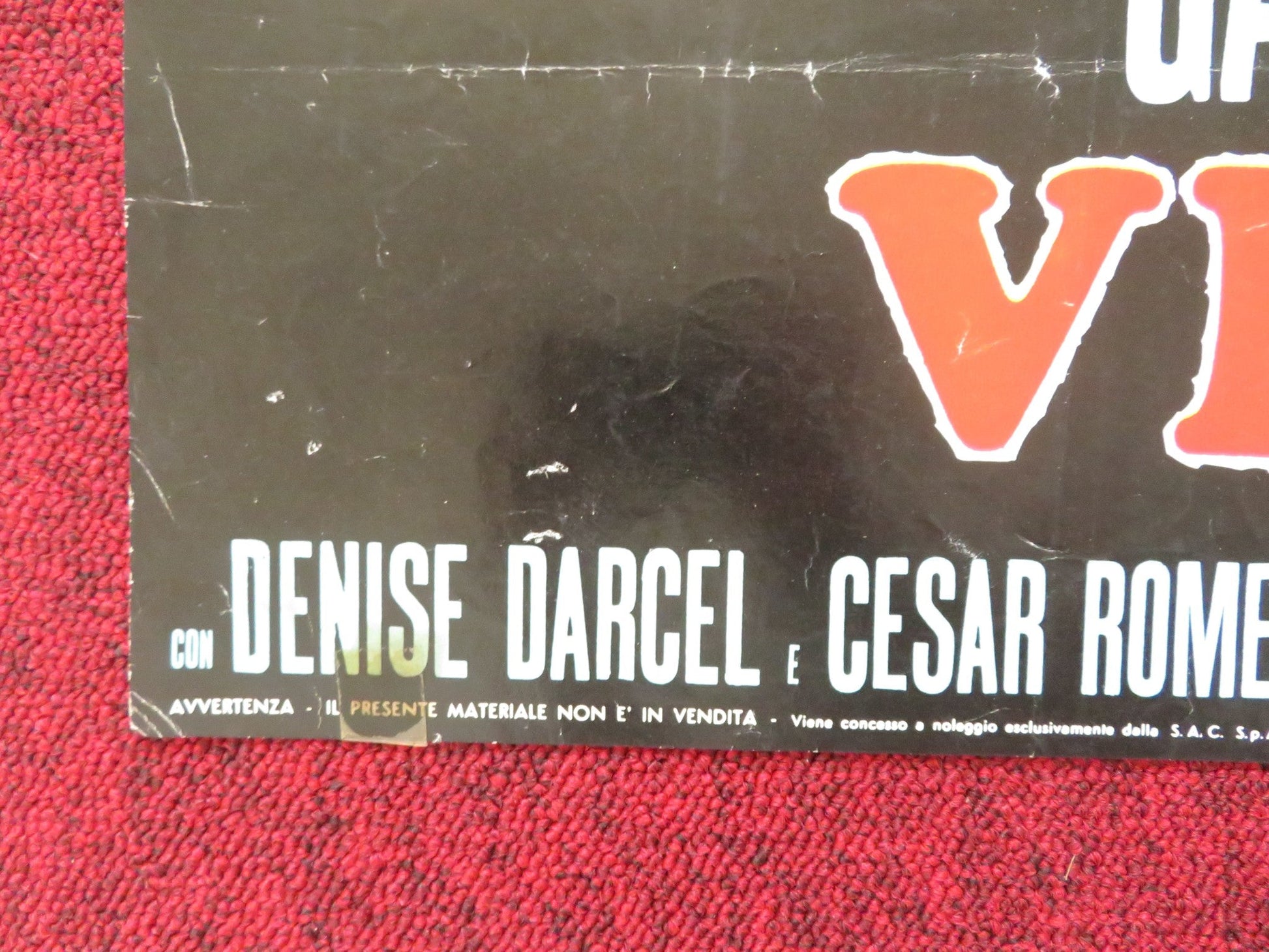 VERA CRUZ - C ITALIAN FOTOBUSTA POSTER GARY COOPER BURT LANCASTER R1970s Rendezvous Cinema Movie posters