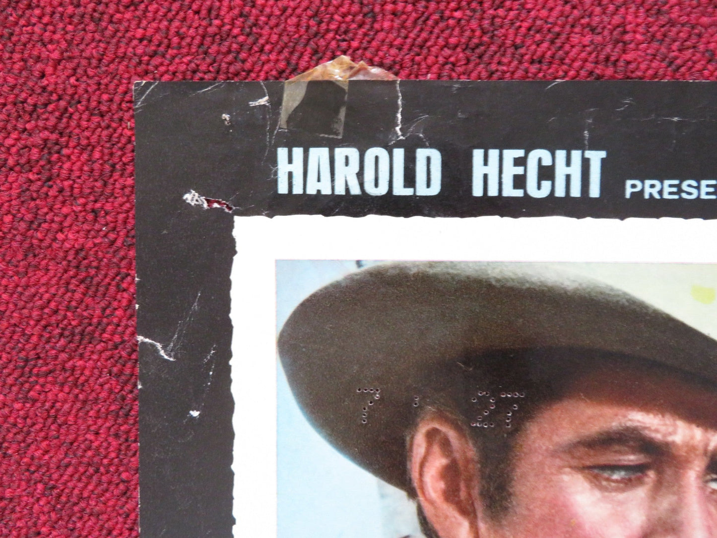 VERA CRUZ - D ITALIAN FOTOBUSTA POSTER GARY COOPER BURT LANCASTER R1970s Rendezvous Cinema Movie posters