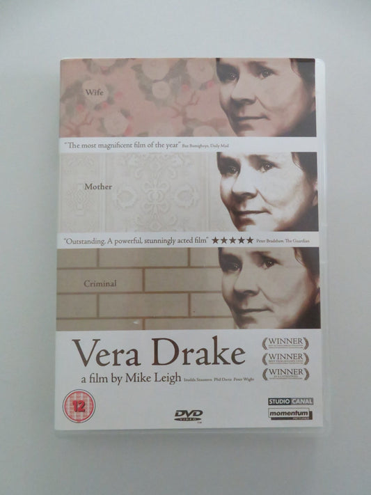 VERA DRAKE (DVD) IMELDA STAUNTON PHIL DAVIS 2004 REGION 2 Movie posters