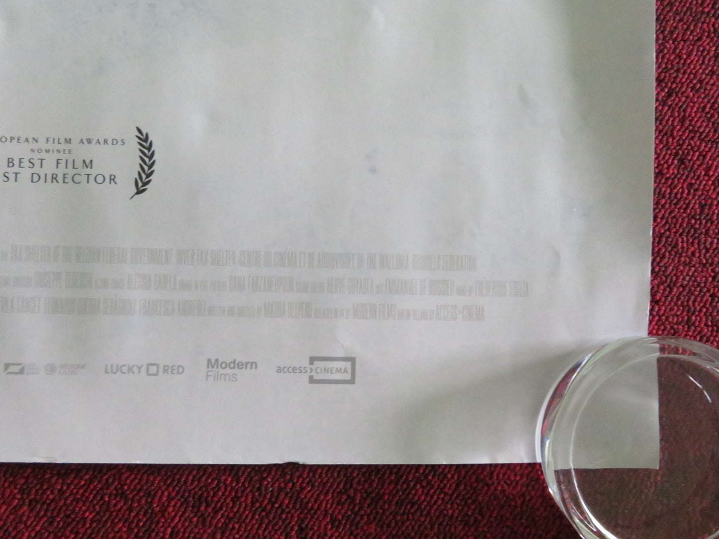 VERMIGLIO UK QUAD ROLLED POSTER TOMMASO RAGNO ROBERTA ROVELLI 2024 - Rendezvous Cinema