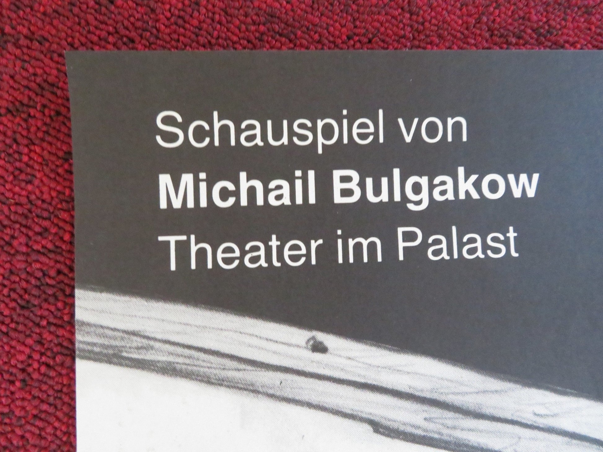 VERSCHWORUNG DER HEUCHLER - MOLIERE GERMAN POSTER ROLLED GRISTHA 1982 Rendezvous Cinema Movie posters