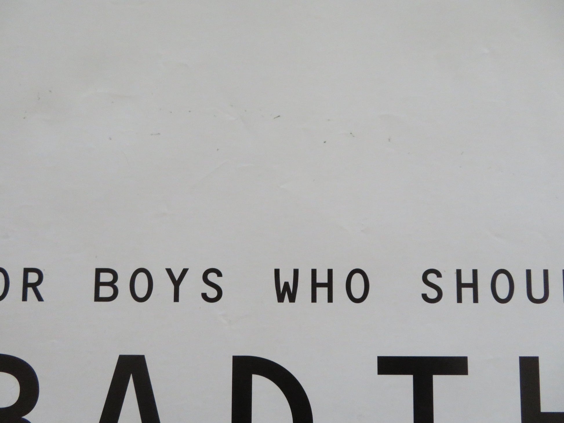 VERY BAD THINGS UK QUAD ROLLED POSTER JON FAVREAU CAMERON DIAZ 1998 Rendezvous Cinema Movie posters