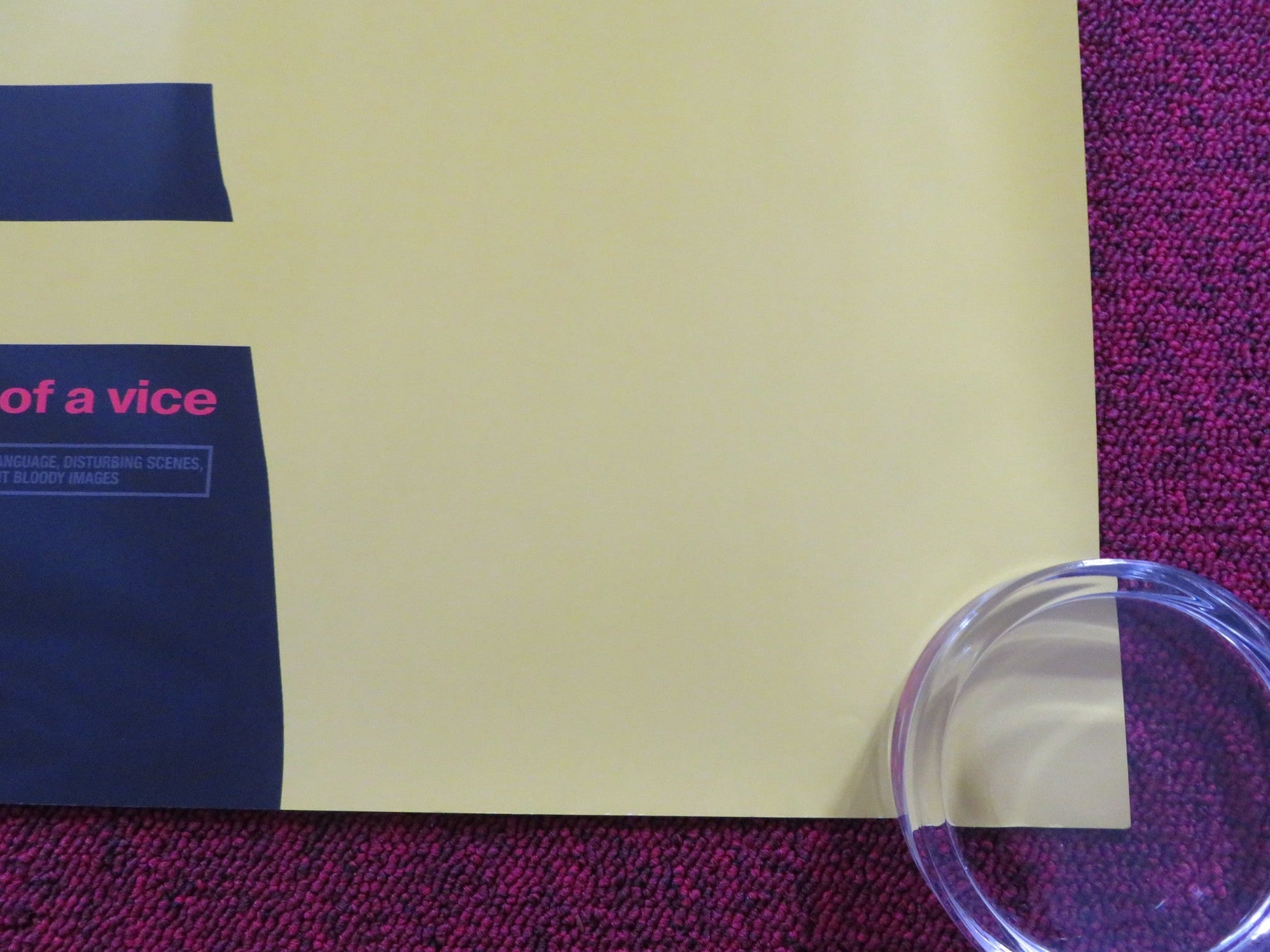 VICE UK QUAD ROLLED POSTER CHRISTIAN BALE SAM ROCKWELL 2018 Rendezvous Cinema Movie posters