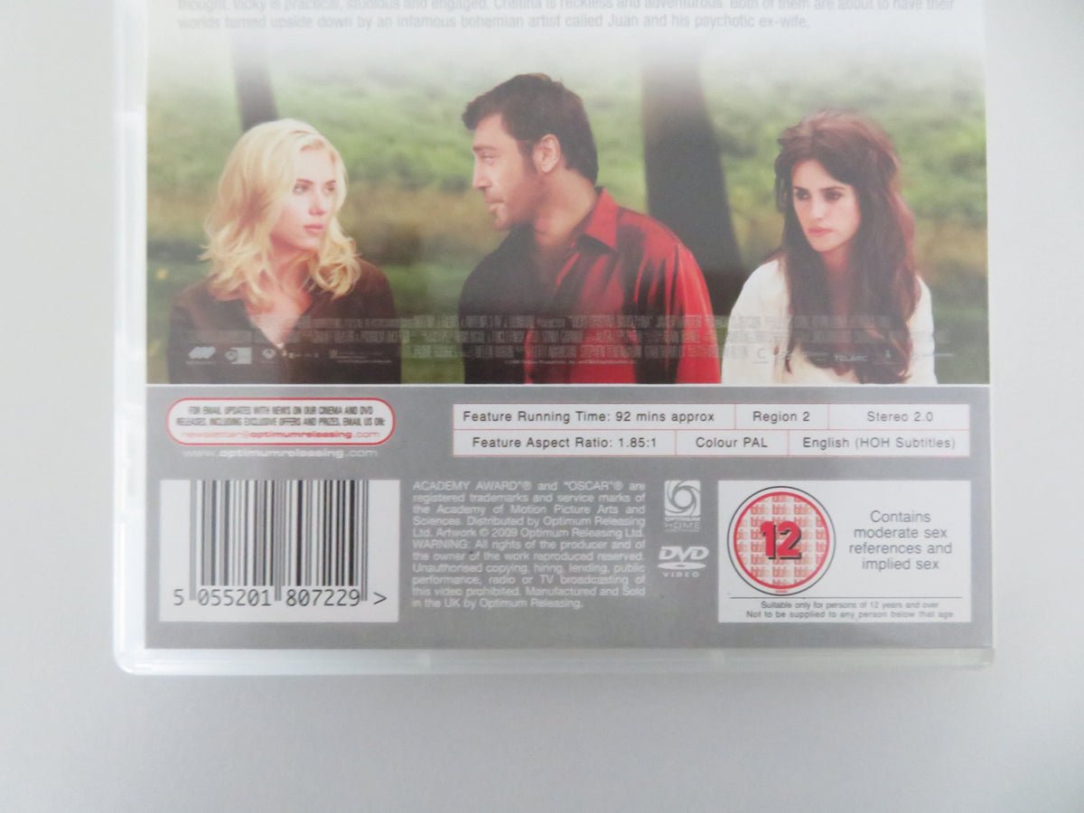 Vicky Cristina Barcelona (DVD) Scarlett Johansson 2008 Region 2 Movie posters