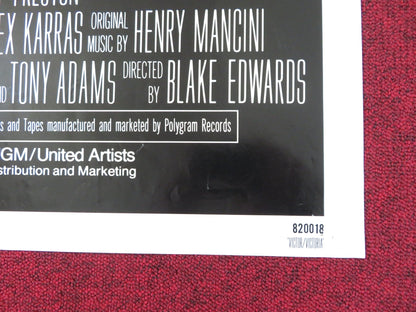 VICTOR / VICTORIA FOLDED US ONE SHEET POSTER JULIE ANDREWS JAMES GARNER 1982 Rendezvous Cinema Movie posters