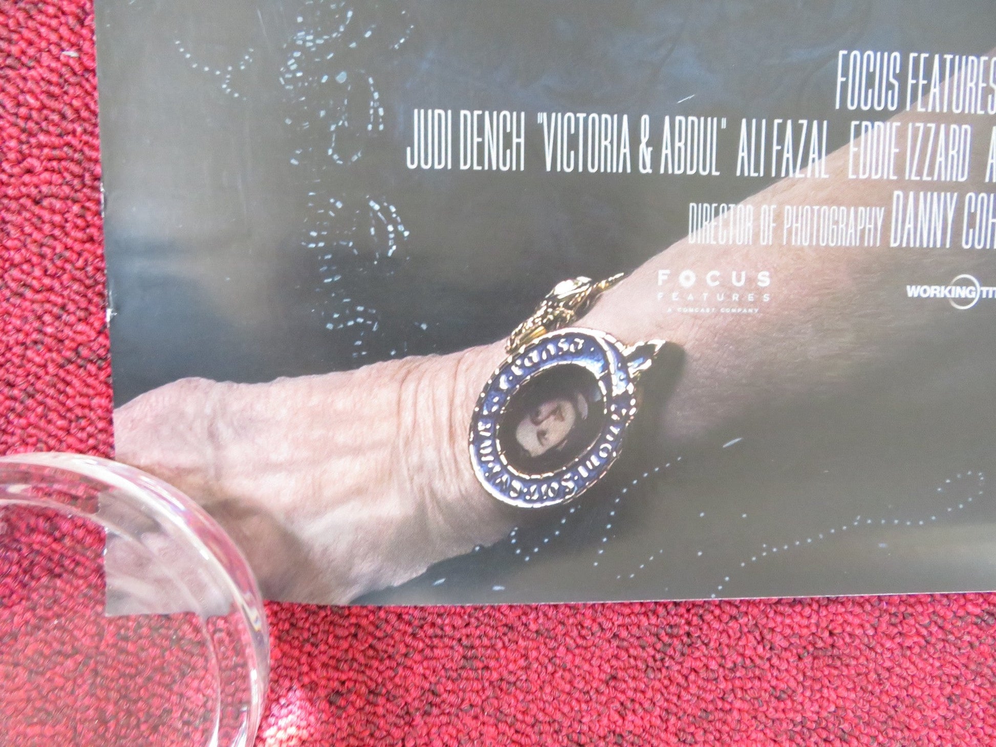 VICTORIA & ABDUL US ONE SHEET ROLLED POSTER JUDI DENCH ALI FAZAL 2017 Rendezvous Cinema Movie posters