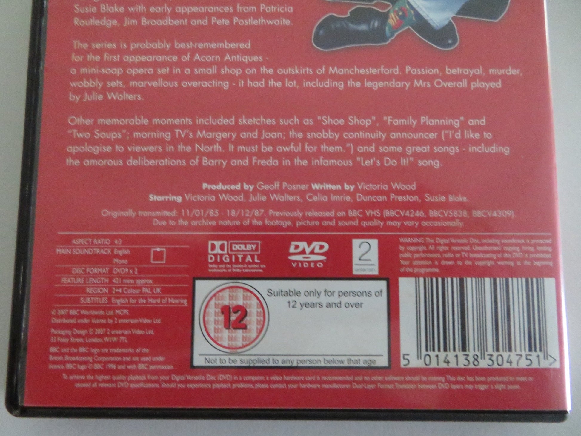 VICTORIA WOOD: AS SEEN ON TV SERIES 1 & 2 PLUS CHRISTMAS... (DVD) '85 REGION 2,4 Movie posters