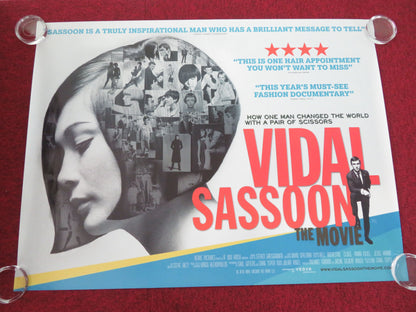 Vidal Sassoon: The Movie UK Quad Rolled Poster Mary Quant 2010 Movie posters