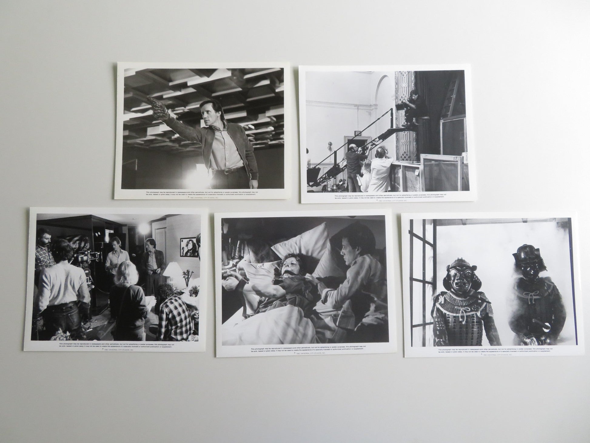 VIDEODROME MOVIE STILL PHOTO LOT OF 5 JAMES WOODS DEBBIE HARRY 1983 Movie posters