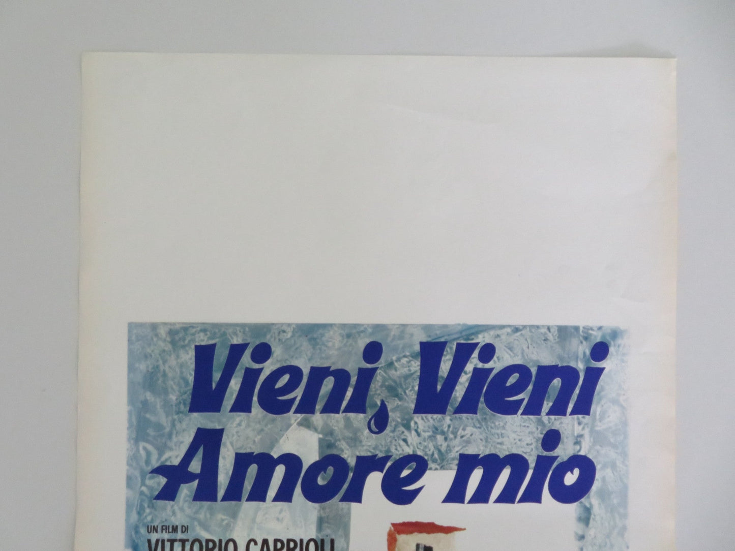 VIENI, VIENI AMORE MIO ITALIAN LOCANDINA POSTER IMMA PIRO MAX DELYS 1975 Movie posters
