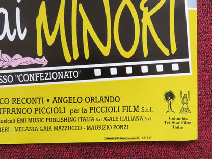 VIETATO AI MINORI - B ITALIAN FOTOBUSTA POSTER ALESSANDRO HABER VALENTINI 1992 Rendezvous Cinema Movie posters