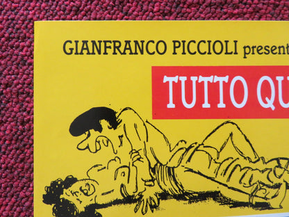 VIETATO AI MINORI - E ITALIAN FOTOBUSTA POSTER ALESSANDRO HABER VALENTINI 1992 Rendezvous Cinema Movie posters