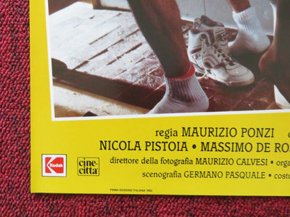 VIETATO AI MINORI - F ITALIAN FOTOBUSTA POSTER ALESSANDRO HABER VALENTINI 1992 Rendezvous Cinema Movie posters