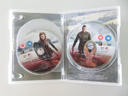 VIKINGS - THE COMPLETE THIRD SEASON (DVD) KATHERYN WINNICK 2015 REGION 2 Movie posters