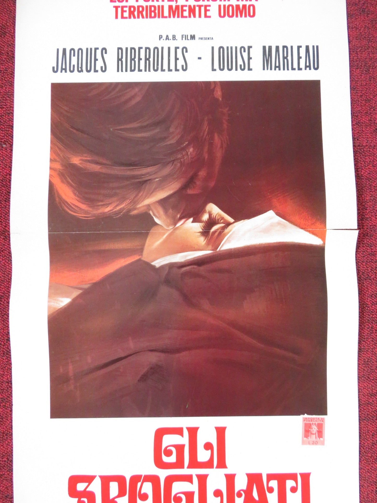 VIRGIN LOVERS ITALIAN LOCANDINA POSTER JACQUES RIBEROLLES LOUISE MARLEAU 1971 Rendezvous Cinema Movie posters