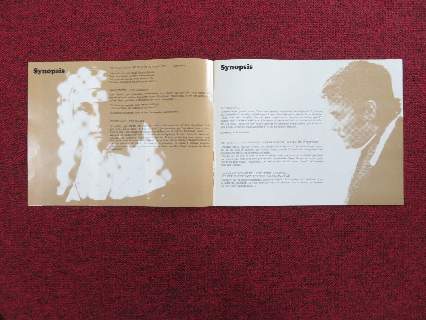 VIRGIN LOVERS UNCUT PRESS BOOK MOUISE MARLEAU JACQUES RIBEROLLES 1970 Rendezvous Cinema Movie posters