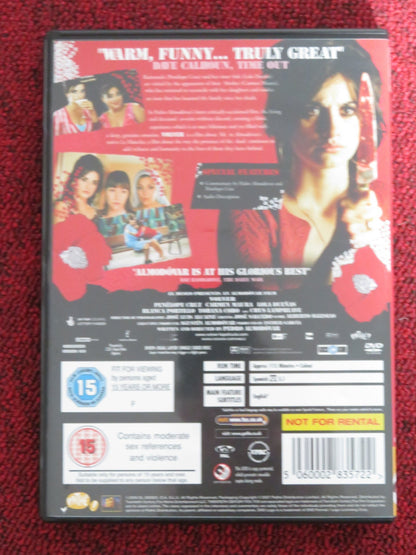 VOLVER (DVD) PENELOPE CRUZ CHUS LAMPREAVE 2006 REGION 2 Rendezvous Cinema Movie posters