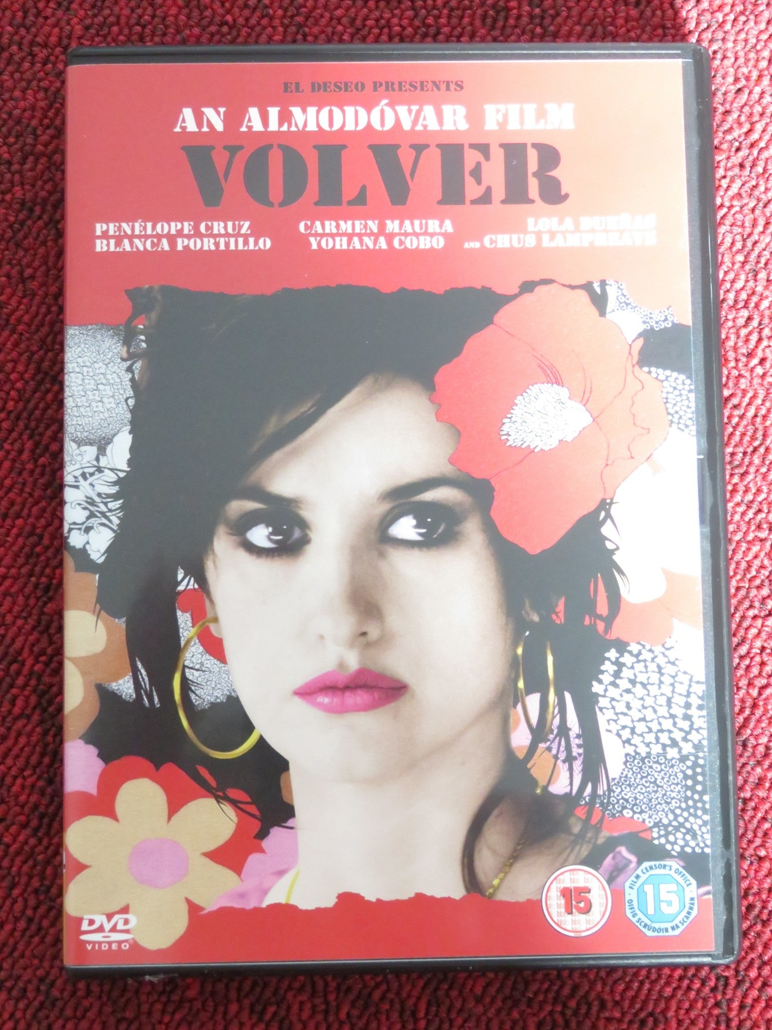 VOLVER (DVD) PENELOPE CRUZ CHUS LAMPREAVE 2006 REGION 2 Rendezvous Cinema Movie posters