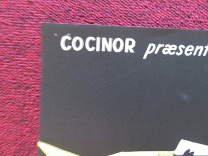 VOTRE DÉVOUÉ BLAKE DANISH POSTER ROLLED EDDIE CONSTANTINE DANIELLE GODET 1955 Rendezvous Cinema Movie posters