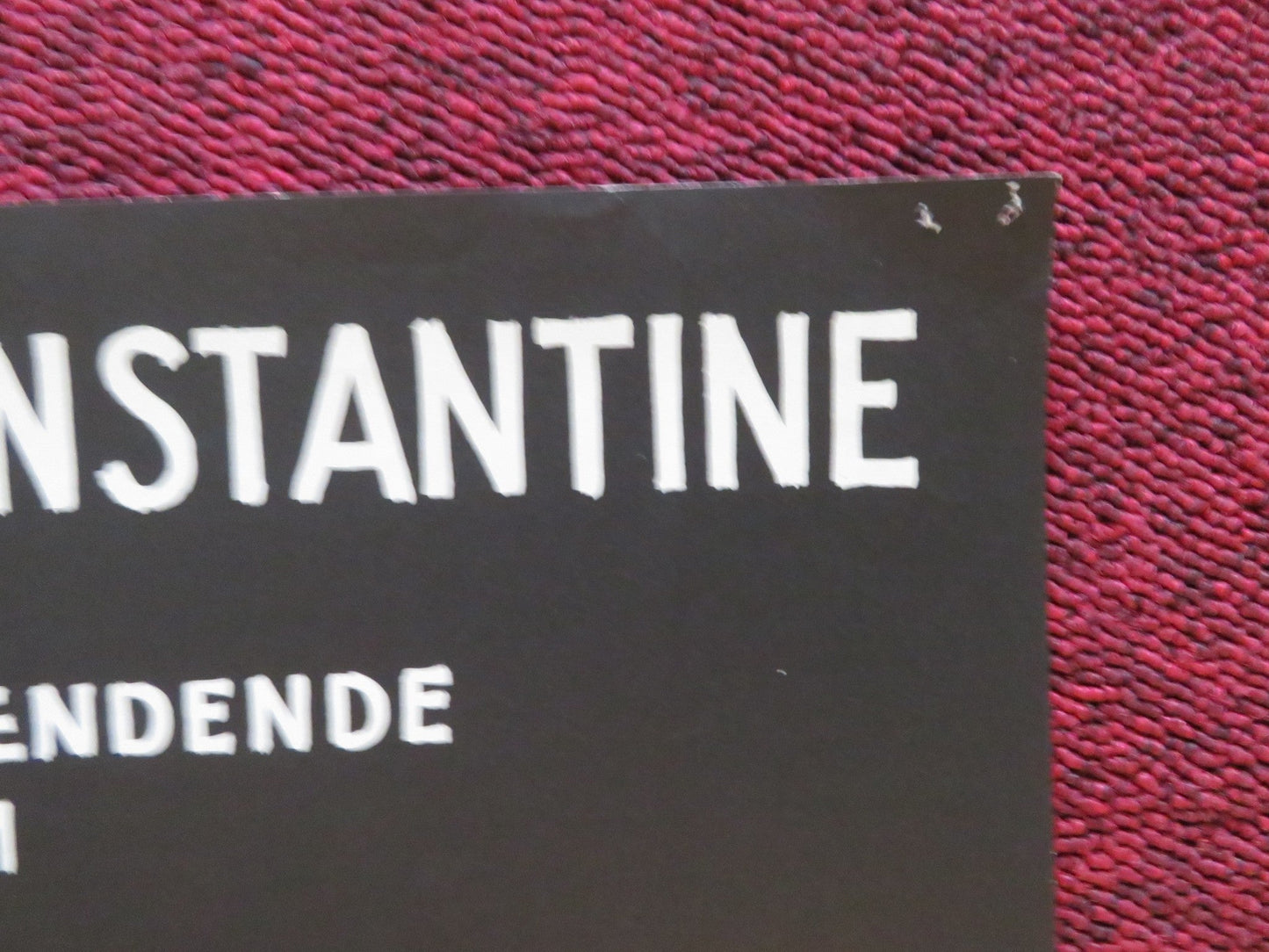 VOTRE DÉVOUÉ BLAKE DANISH POSTER ROLLED EDDIE CONSTANTINE DANIELLE GODET 1955 Rendezvous Cinema Movie posters