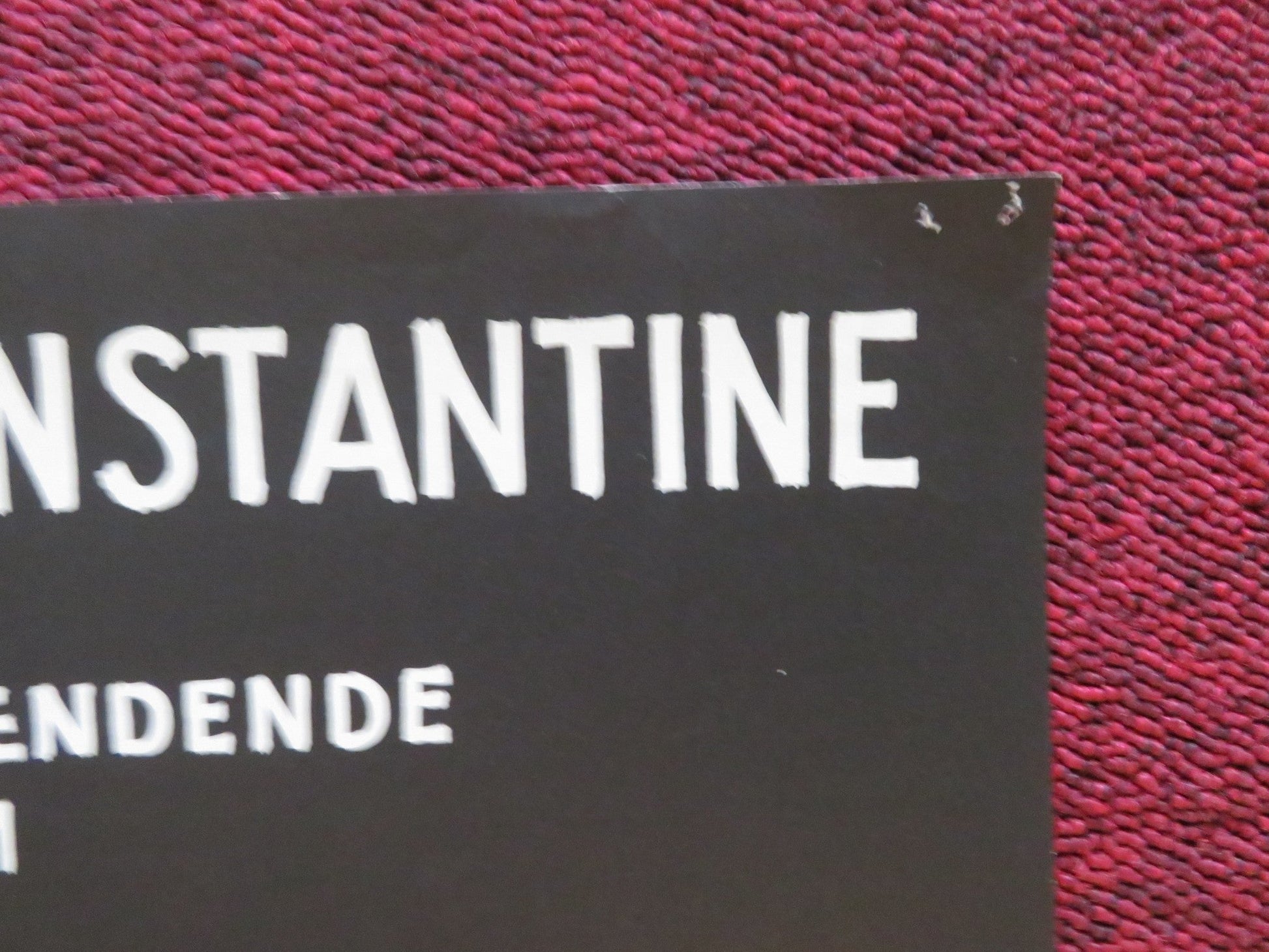 VOTRE DÉVOUÉ BLAKE DANISH POSTER ROLLED EDDIE CONSTANTINE DANIELLE GODET 1955 Rendezvous Cinema Movie posters