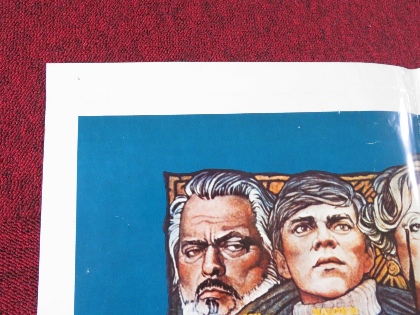 VOYAGE OF THE DAMNED - B FOLDED US ONE SHEET POSTER FAYE DUNAWAY O. WELLES 1976 Rendezvous Cinema Movie posters