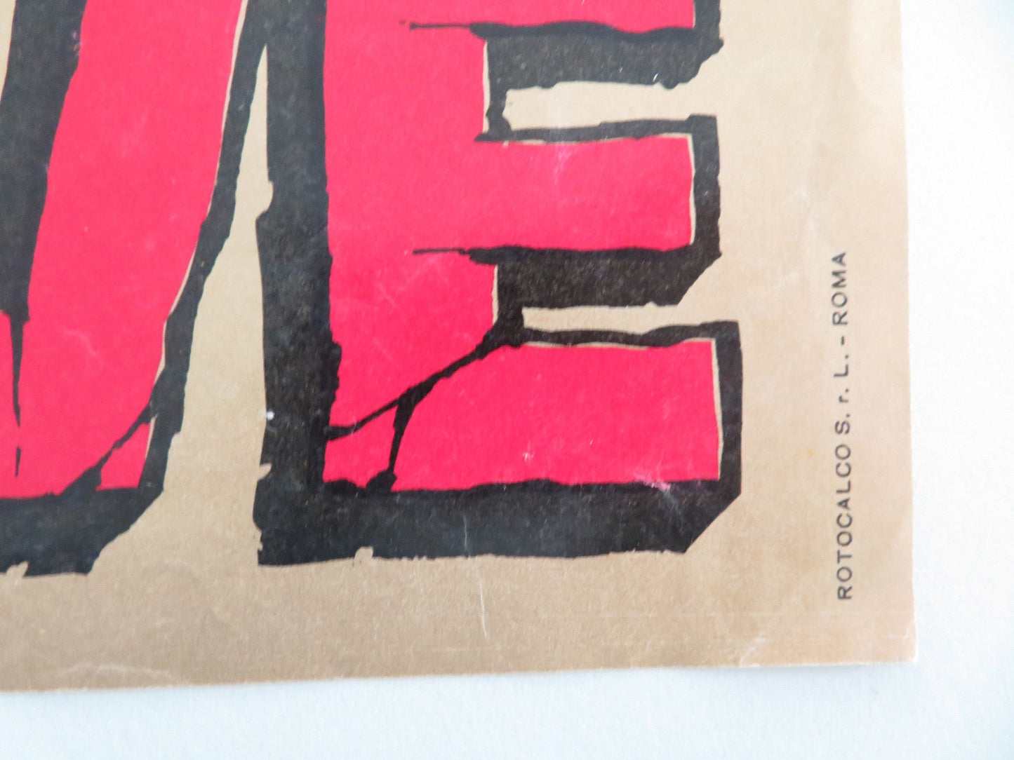 VULCANO FIGLIO DI GIOVE - G ITALIAN FOTOBUSTA POSTER BELLA CORTEZ 1962 Movie posters