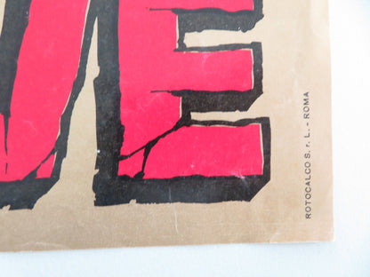 VULCANO FIGLIO DI GIOVE - G ITALIAN FOTOBUSTA POSTER BELLA CORTEZ 1962 Movie posters