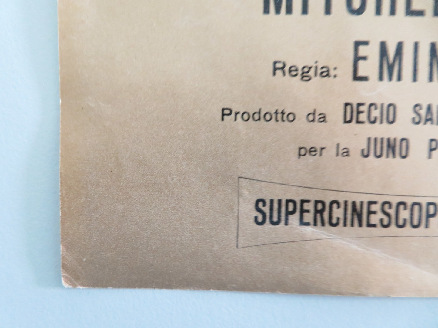 VULCANO FIGLIO DI GIOVE - G ITALIAN FOTOBUSTA POSTER BELLA CORTEZ 1962 Movie posters