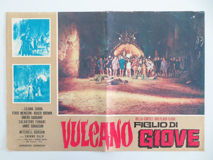 VULCANO FIGLIO DI GIOVE - H ITALIAN FOTOBUSTA POSTER BELLA CORTEZ 1962 Movie posters