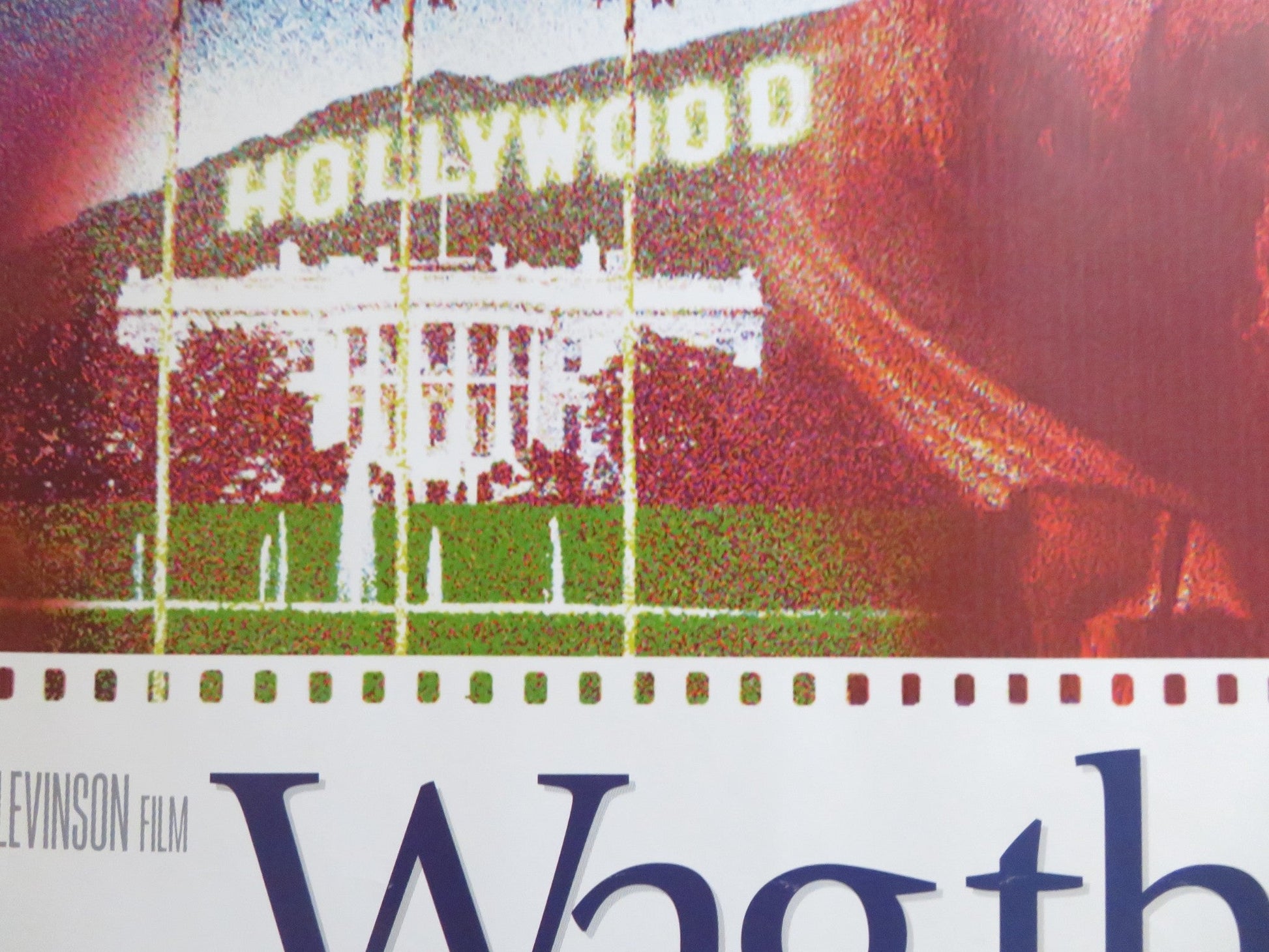 WAG THE DOG UK QUAD ROLLED POSTER ROBERT DE NIRO DUSTIN HOFFMAN 1997 Rendezvous Cinema Movie posters