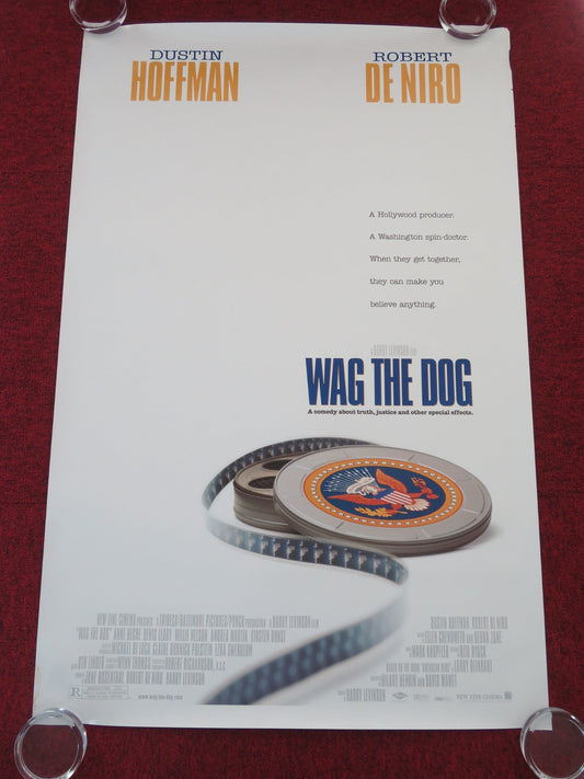 WAG THE DOG US ONE SHEET ROLLED POSTER DUSTIN HOFFMAN ROBERT DE NIRO 1997 Movie posters