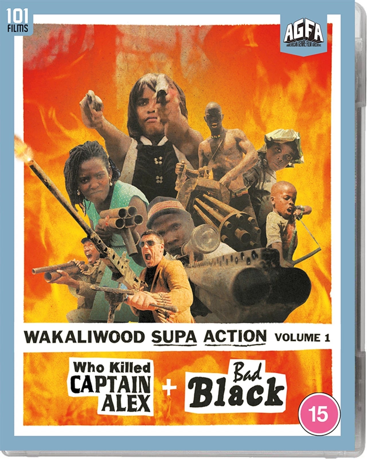 WAKALIWOOD SUPA ACTION VOLUME 1 [BLU - RAY] REGION B Movie posters