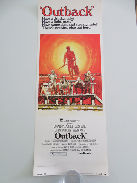 Wake In Fright US Insert Poster Donald Pleasence Gary Bond 1971 Movie posters