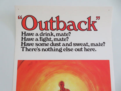 Wake In Fright US Insert Poster Donald Pleasence Gary Bond 1971 Movie posters