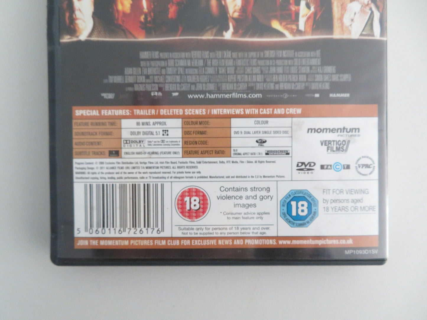 Wake Wood (DVD) Aidan Gillen Timothy Spall 2009 Region 2 Movie posters