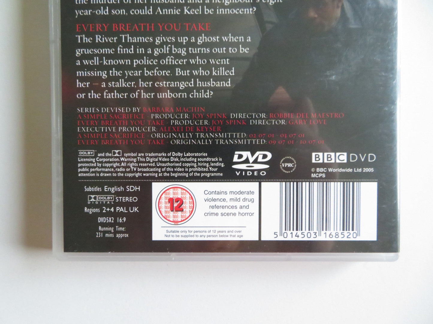 WAKING THE DEAD - SERIES ONE - 2 EPISODES -2 DISCS (DVD) T. EVE 2001 REGION 2,4 - Rendezvous Cinema