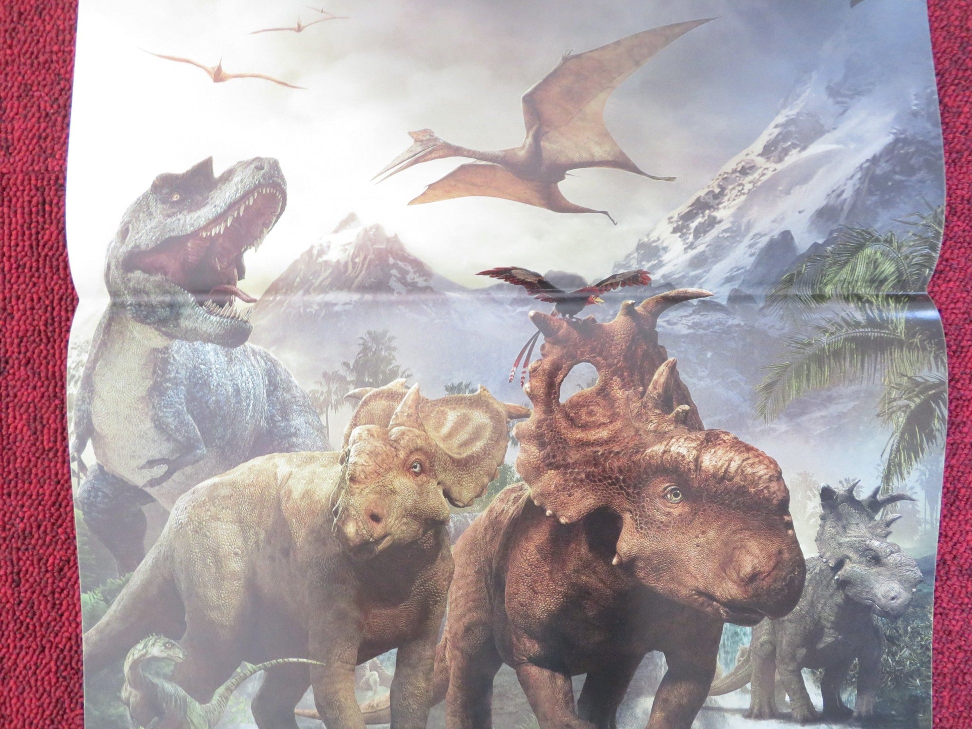 WALKING WITH DINOSAURS 3D ITALIAN LOCANDINA POSTER CHARLIE ROWE KARL URBAN 2013 Rendezvous Cinema Movie posters