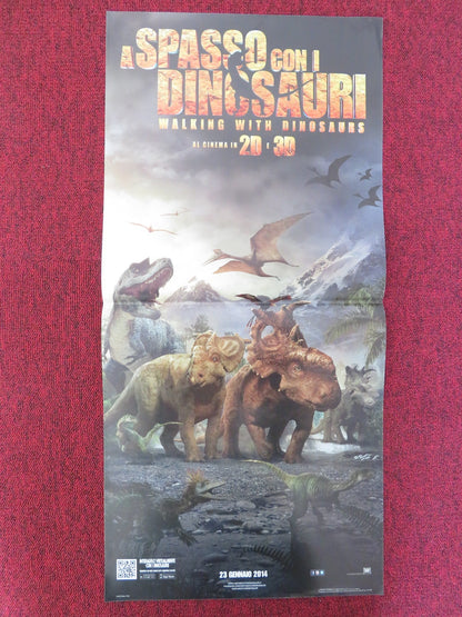 WALKING WITH DINOSAURS 3D ITALIAN LOCANDINA POSTER CHARLIE ROWE KARL URBAN 2013 Rendezvous Cinema Movie posters