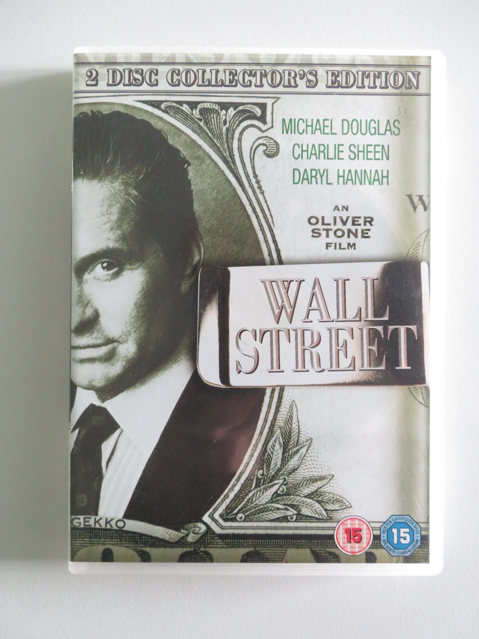 WALL STREET - 2 DISC COLLECTOR'S EDITION (DVD) MICHAEL DOUGLAS 1987 REGION 2 Rendezvous Cinema Movie posters
