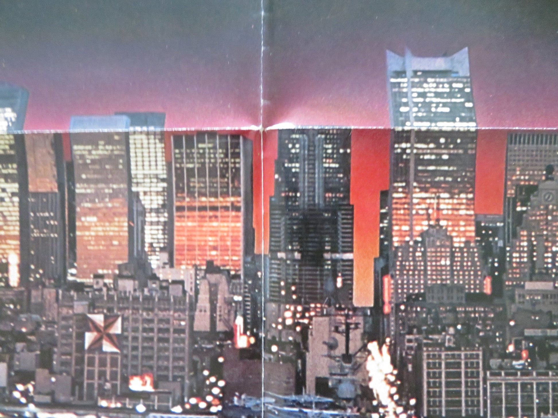 WALL STREET FOLDED US ONE SHEET POSTER CHARLIE SHEEN MICHAEL DOUGLAS 1987 Rendezvous Cinema Movie posters