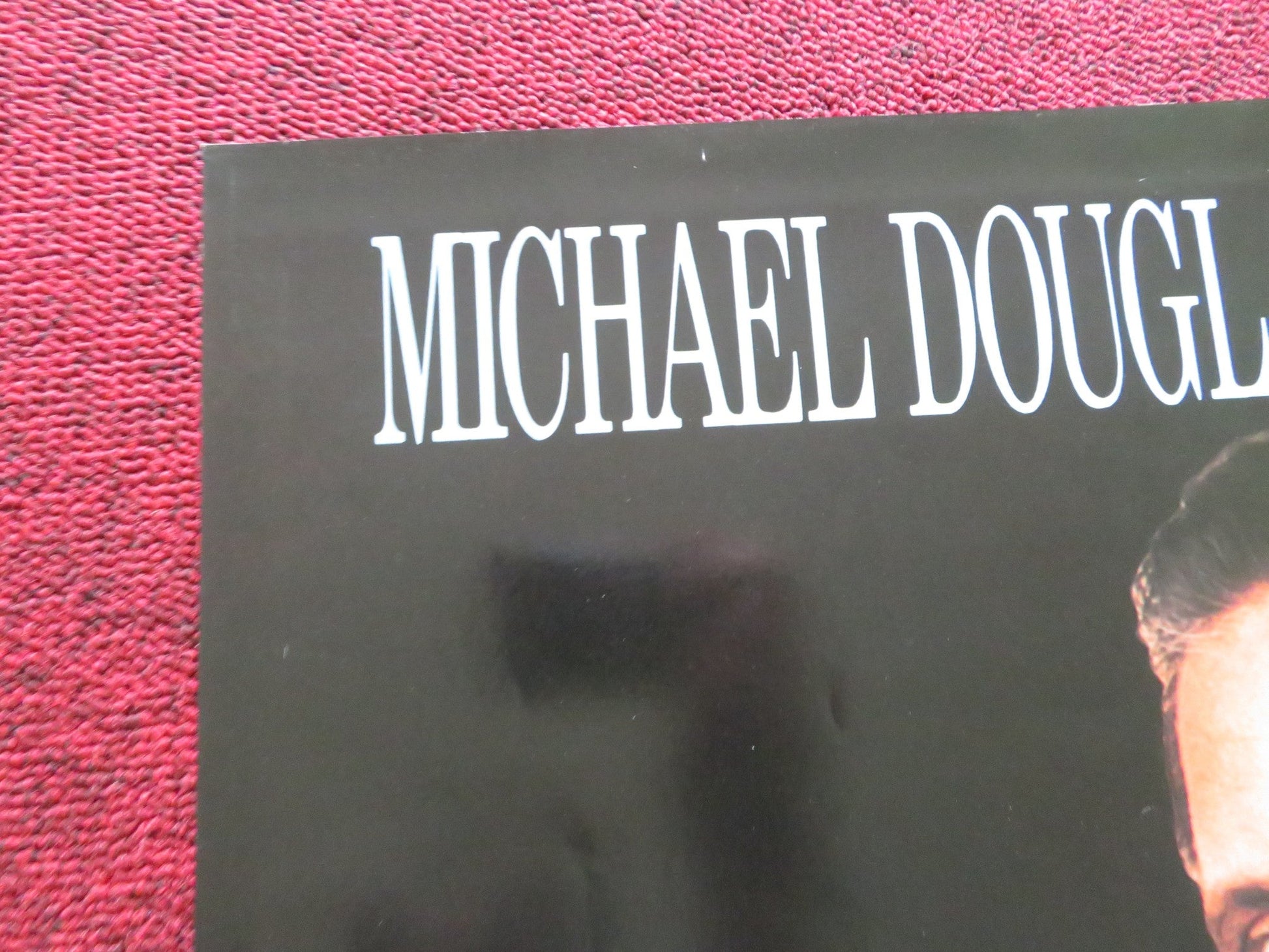 WALL STREET FOLDED US ONE SHEET POSTER CHARLIE SHEEN MICHAEL DOUGLAS 1987 Rendezvous Cinema Movie posters