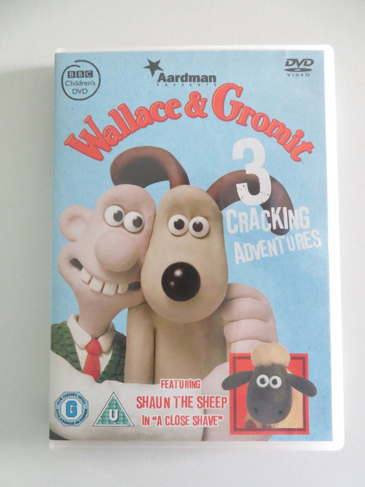 Wallace & Gromit - 3 Cracking Adventures - B (DVD) Peter Sallis 2007 Region 2,4 Movie posters