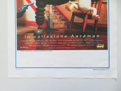 Wallace & Gromit: The Aardman Collection Italian Locandina Poster Sallis 1995 Movie posters