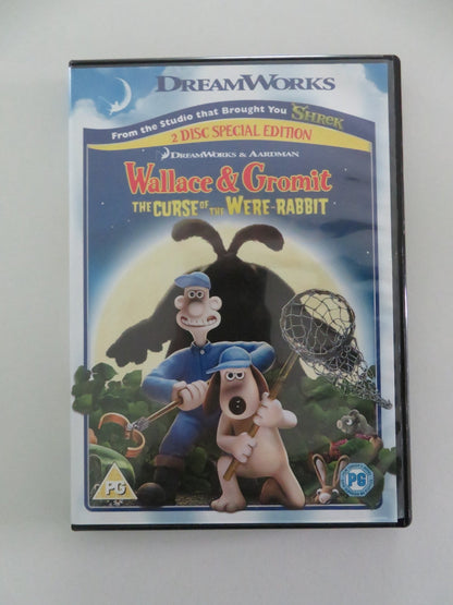 WALLACE & GROMIT: THE CURSE OF THE WERE-RABBIT - 2 DISC (DVD) 2005 REGION 2 - Rendezvous Cinema